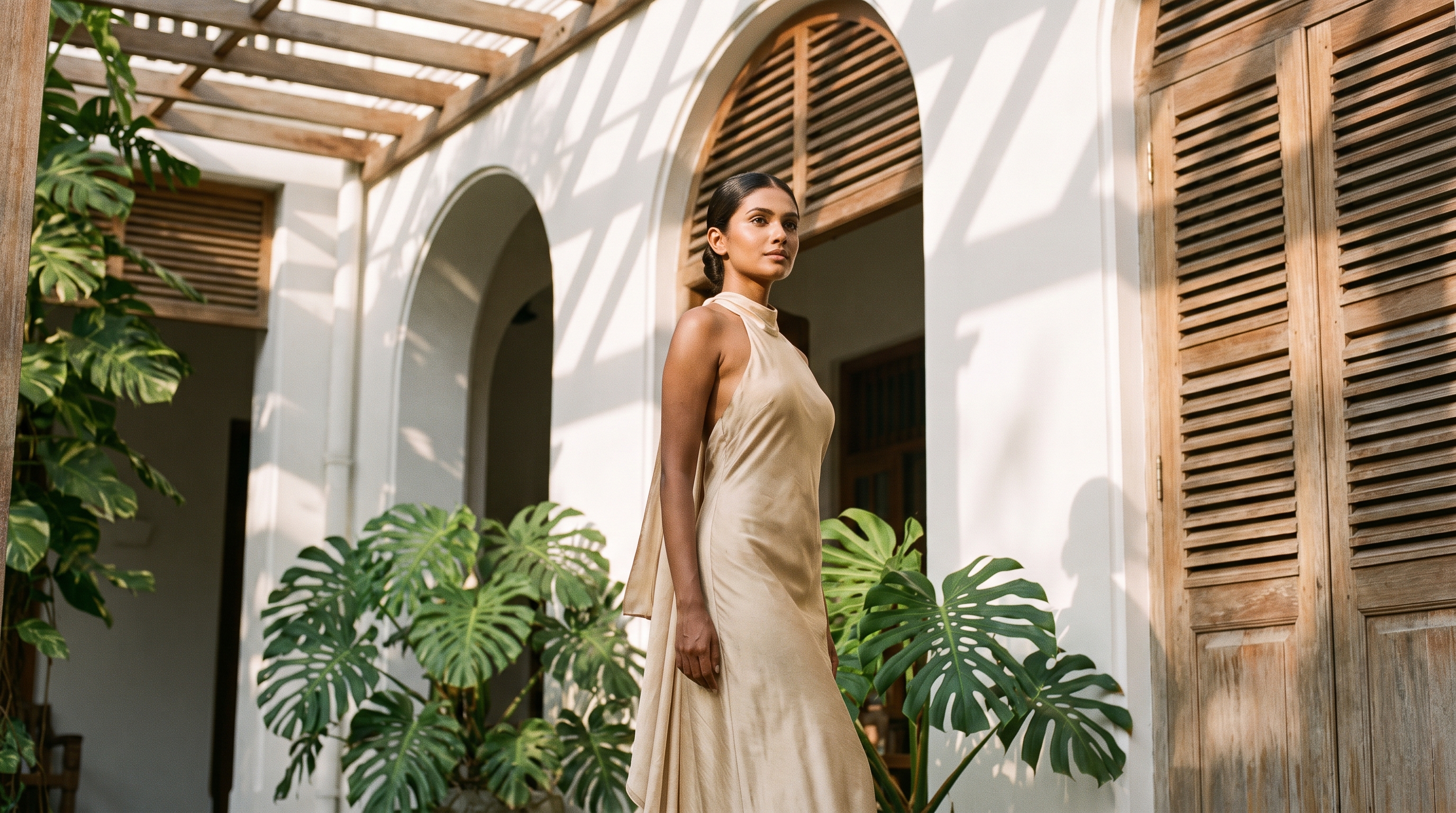 Dresses made for the occasion, and the evening after it.